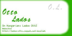 otto lados business card
