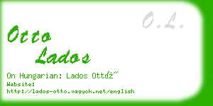 otto lados business card